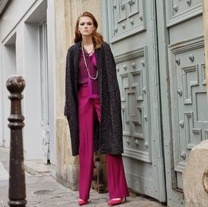 Karl Lagerfeld Linsime Knit Coat (Small)